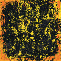 Yellow grunge background. Abstract texture