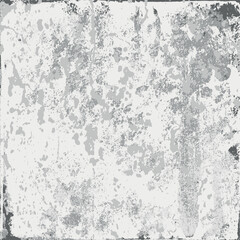 Fototapeta na wymiar Grunge background is grey. Abstract scratched texture. Vector graffiti