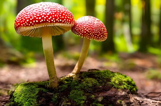 Red Mushroom Images – Browse Stock Photos, Vectors, and | Adobe Stock