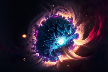 energy of fractal in outer space