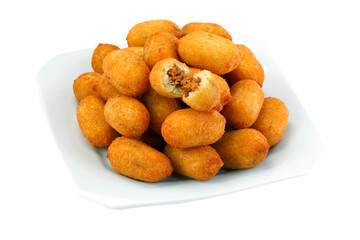 Brazilian snacks, traditional snacks for parties, meat dumpling