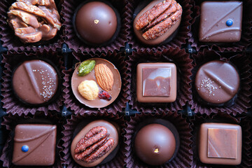 バレンタインデーに贈るチョコレートのイメージ