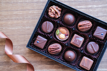 バレンタインのチョコのイメージ