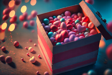 Valentine's Day full of gifts, generative AI