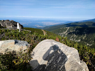 Summer view of Rila mountain at Yastrebets area, Bulgaria