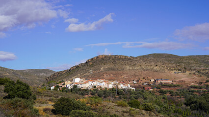 Fototapeta na wymiar Oseja, comarca del Aranda, Aragon, Spain