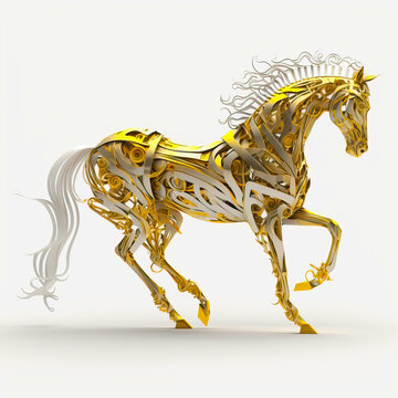 Goldenes Pferd, ki generated