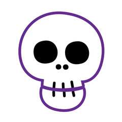 Halloween sticker doodle.