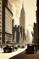 New-York in the 30s - generative AI © Uolir