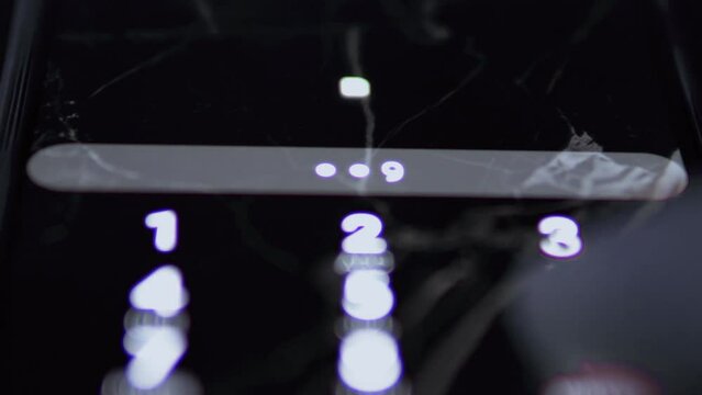 Smartphone SIM card unlocking with PIN