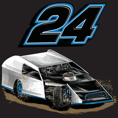 Dirt Racing Car splash, isolated on black background, for t-shirt business, digital printing, screen printing and poster
