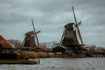 Naklejka premium Niederlande | De Zaanse Schans 