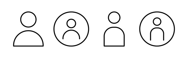 User Icon vector for web and mobile app. person sign and symbol. people icon.