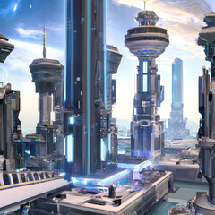 Futuristic city