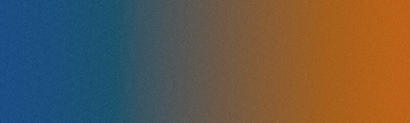 Ultra-wide, gradient from dark blue to dark yellow, abstract grainy background for design. Web banner. Long. Panoramic. Site title. Holidays, Valentine, Mother's Day, Christmas. Sample