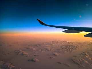 Obraz premium airplane in the sky