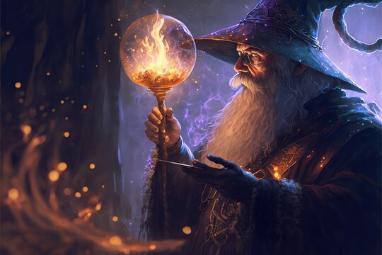 male wizard witchcraft