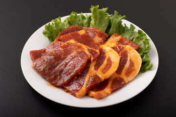 豚肩ロース焼き肉用　(味付け)
