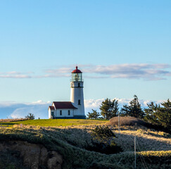 Fototapeta na wymiar Cape Blanco Lighthouse - OR 001
