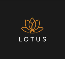 Lotus Logo Design Template for your business logo