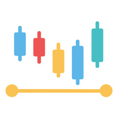 candle bar flat icon