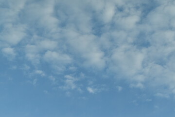 一月の空