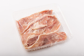 若鶏モモ肉焼き肉用　(塩こうじ漬け)