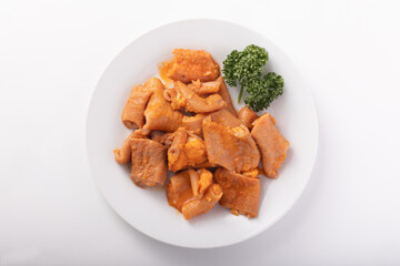 味付け牛ホルモン　(コチュジャン味)