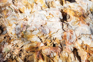 Colorful rock