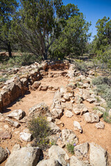 Ancient living quarters at Grand Canyon National Park, Arizona
