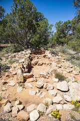 Ancient living quarters at Grand Canyon National Park, Arizona