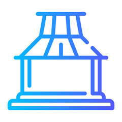 joglo gradient icon