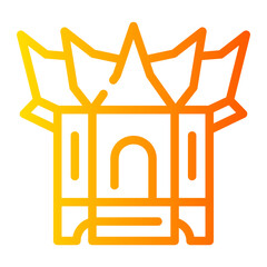 minangkabau gradient icon