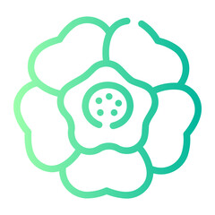 rafflesia gradient icon