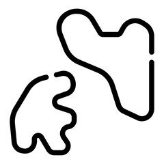 archipelago line icon