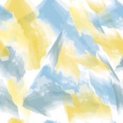 abstract watercolor background with clouds Seamless freehand texture illustration
