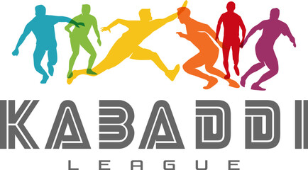 Premium editable vector file of kabaddi tournament championship logo best for your digital and print mockup