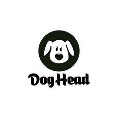 dog logo design vector illustration