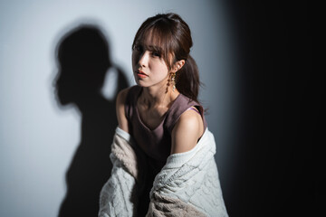 Fototapeta premium クールな女性