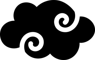Japanese cloud doodle