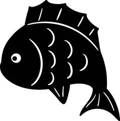 Japanese fish doodle