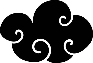 Japanese cloud doodle