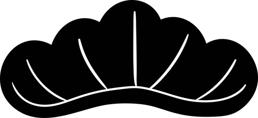 Japanese new year decoration doodle