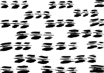 Grunge ink dry brush free hand texture