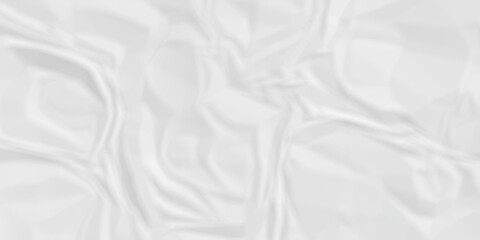 White paper crumpled texture. white fabric textured crumpled white paper background. panorama white paper texture background, crumpled pattern texture backgrund.