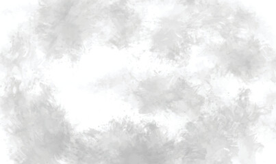 Watercolor White and gray background with texture. Abstract grey white background. Watercolor textures on white paper background.