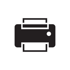 printer icon , technology icon vector