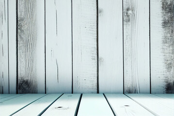 Wooden planks background with copy space for your text or image, generative ai