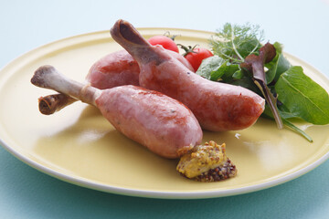 　骨付きソーセージ　