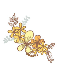 background with flowers